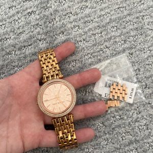 Rose Gold Michael Kors watch